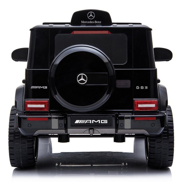 Продукт Акумулаторен джип Mercedes Benz G63 Licensed 4X4 , с меки гуми и кожена седалка - 0 - BG Hlapeta